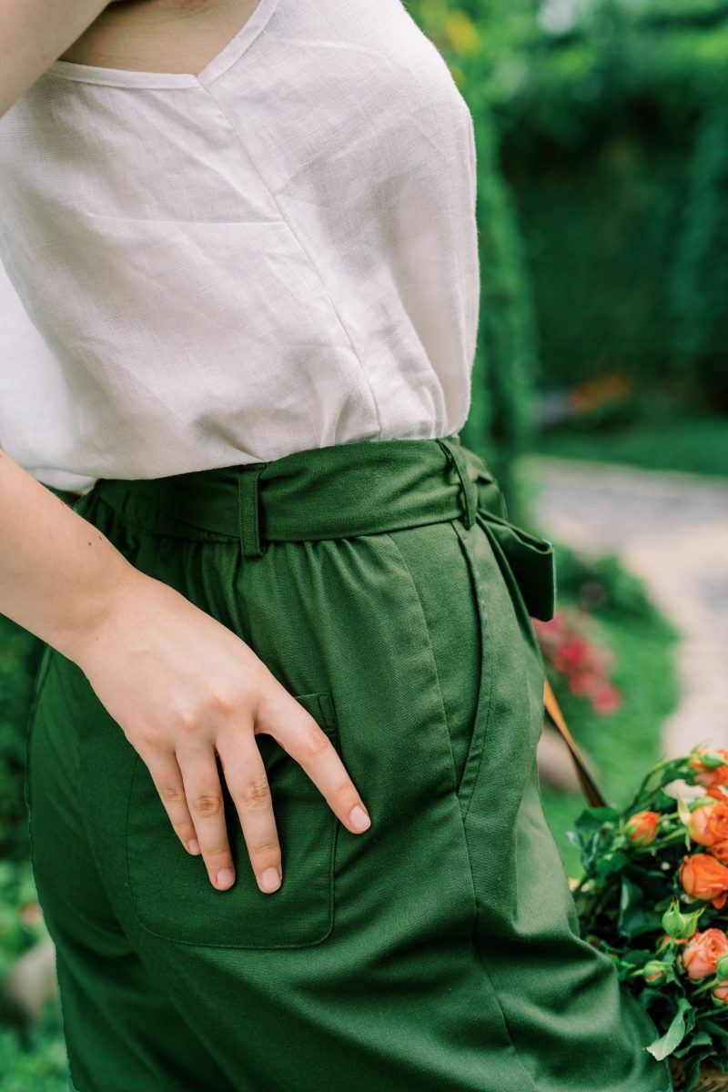 Green Bow Tie Trousers - Image 3