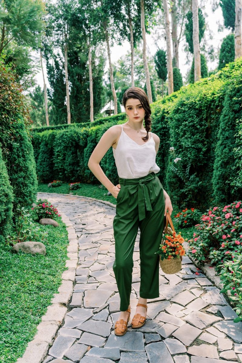 Green Bow Tie Trousers - Image 4